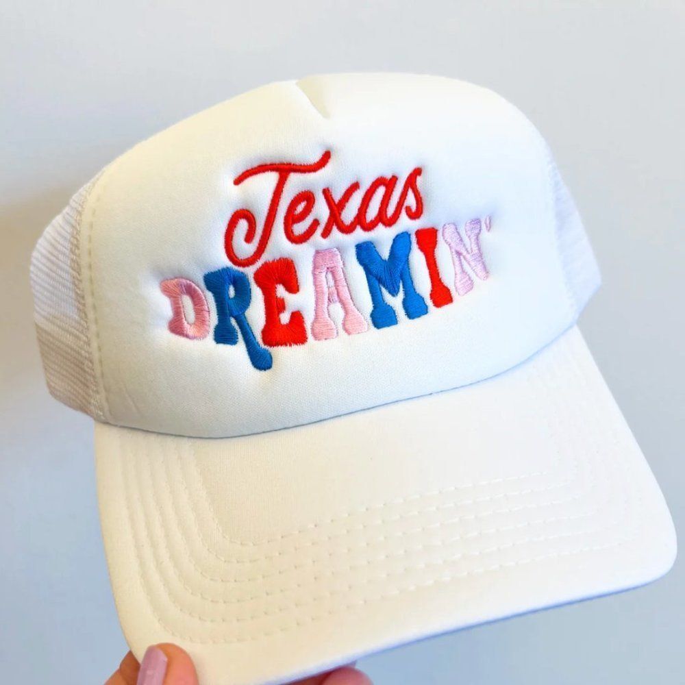 Texas Dreamin' Foam Trucker [WHITE] - Picture 2 of 2
